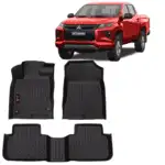 Pisos Calce Perfecto Premium- Mitsubishi -  Triton / L200 - 2015-2023